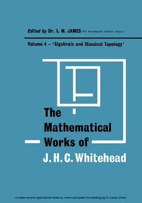 James |  Algebraic and Classical Topology | eBook | Sack Fachmedien