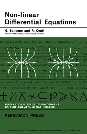 Sansone / Conti / Sneddon |  Non-Linear Differential Equations | eBook | Sack Fachmedien