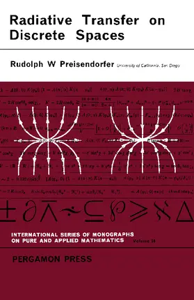Preisendorfer / Sneddon / Stark |  Radiative Transfer on Discrete Spaces | eBook | Sack Fachmedien