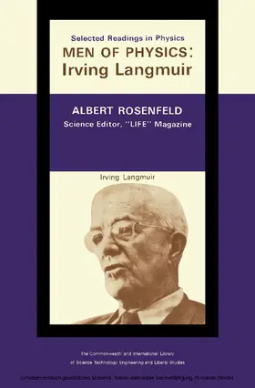 Rosenfeld / Ter Haar |  The Quintessence of Irving Langmuir | eBook | Sack Fachmedien