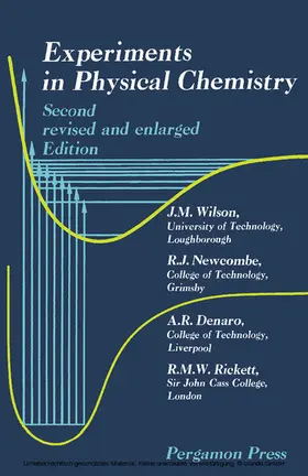 Wilson / Newcombe / Denaro |  Experiments in Physical Chemistry | eBook | Sack Fachmedien