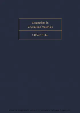 Cracknell / Ter Haar |  Magnetism in Crystalline Materials | eBook | Sack Fachmedien