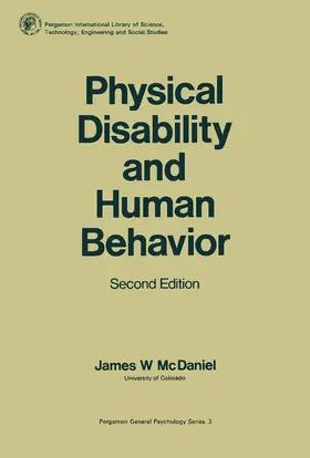 McDaniel / Goldstein / Krasner |  Physical Disability and Human Behavior | eBook | Sack Fachmedien