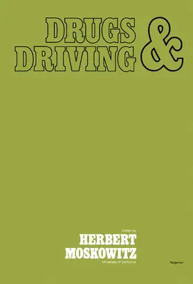 Moskowitz |  Drugs and Driving | eBook | Sack Fachmedien
