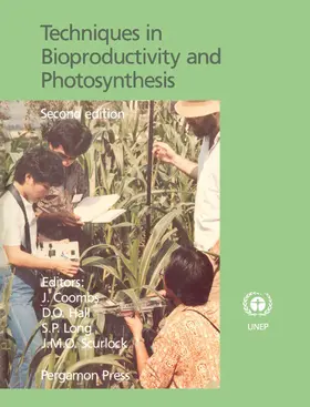 Coombs / Hall / Long |  Techniques in Bioproductivity and Photosynthesis | eBook | Sack Fachmedien