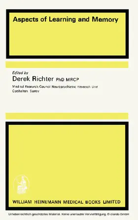 Richter |  Aspects of Learning and Memory | eBook | Sack Fachmedien