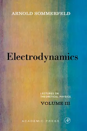Sommerfeld |  Electrodynamics | eBook | Sack Fachmedien