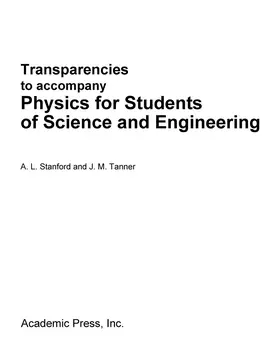 Stanford / Tanner |  Physics for Students of Science and Engineering | eBook | Sack Fachmedien