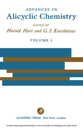 Hart / Karabatsos |  Advances in Alicyclic Chemistry | eBook | Sack Fachmedien