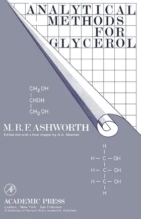 Ashworth / Newman |  Analytical Methods for Glycerol | eBook | Sack Fachmedien