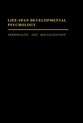Baltes / Schaie |  Life-Span Developmental Psychology | eBook | Sack Fachmedien