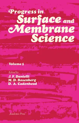 Danielli / Rosenberg / Cadenhead |  Progress in Surface and Membrane Science | eBook | Sack Fachmedien