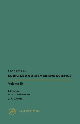 Cadenhead / Danielli |  Progress in Surface and Membrane Science | eBook | Sack Fachmedien