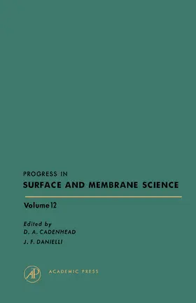 Cadenhead / Danielli |  Progress in Surface and Membrane Science | eBook | Sack Fachmedien