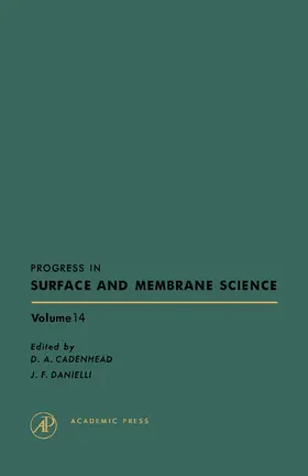 Cadenhead / Danielli |  Progress in Surface and Membrane Science | eBook | Sack Fachmedien