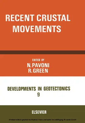 Pavoni / Green |  Recent Crustal Movements | eBook | Sack Fachmedien