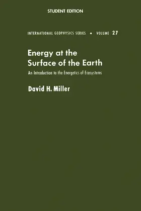 Miller / Mieghem / Hales |  Energy at the Surface of the Earth | eBook | Sack Fachmedien