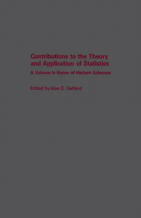 Gelfand |  Contributions to the Theory and Application of Statistics | eBook | Sack Fachmedien