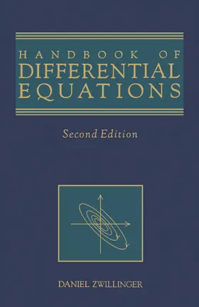 Zwillinger |  Handbook of Differential Equations | eBook | Sack Fachmedien