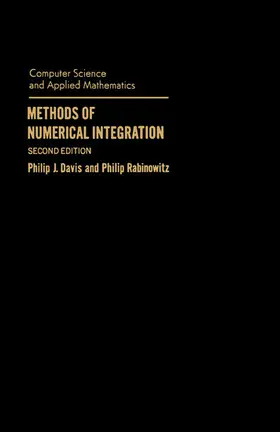 Davis / Rabinowitz / Rheinbolt |  Methods of Numerical Integration | eBook | Sack Fachmedien