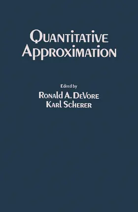 Devore / Scherer |  Quantitative Approximation | eBook | Sack Fachmedien