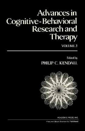 Kendall |  Advances in Cognitive-Behavioral Research and Therapy | eBook | Sack Fachmedien