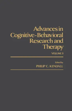 Kendall |  Advances in Cognitive-Behavioral Research and Therapy | eBook | Sack Fachmedien