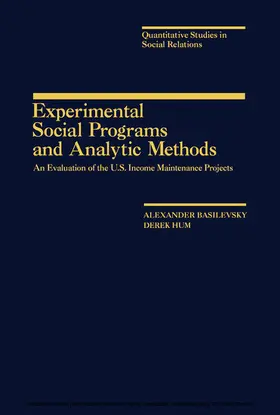 Basilevsky / Hum / Rossi |  Experimental Social Programs and Analytic Methods | eBook | Sack Fachmedien