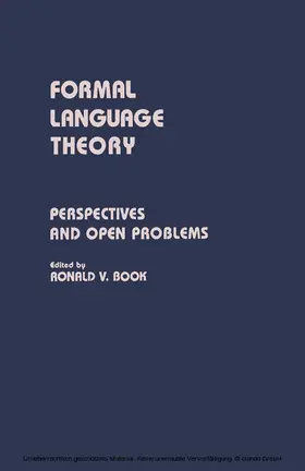 Book |  Formal Language Theory | eBook | Sack Fachmedien