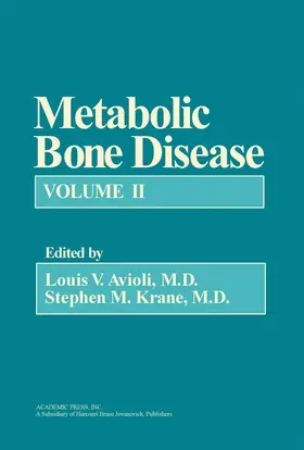Avioli / Krane |  Metabolic Bone Disease | eBook | Sack Fachmedien