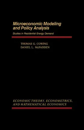 Cowing / McFadden / Shell |  Microeconomic Modeling and Policy Analysis | eBook | Sack Fachmedien