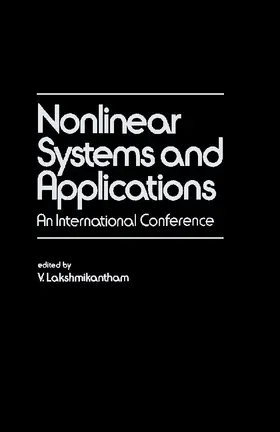 Lakshmikantham |  Nonlinear Systems and Applications | eBook | Sack Fachmedien