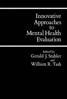 Stahler / Tash |  Innovative Approaches to Mental Health Evaluation | eBook | Sack Fachmedien