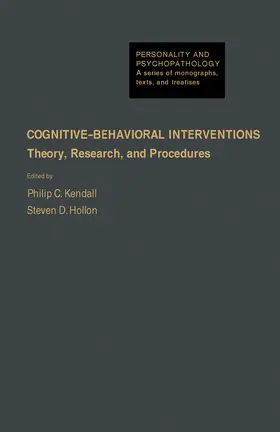 Kendall / Hollon |  Cognitive-Behavioral Interventions | eBook | Sack Fachmedien