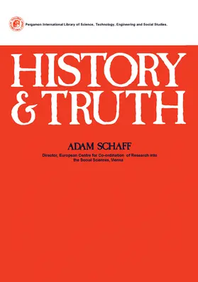 Schaff |  History and Truth | eBook | Sack Fachmedien