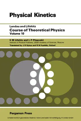 Pitaevskii / Lifshitz / Sykes |  Course of Theoretical Physics | eBook | Sack Fachmedien