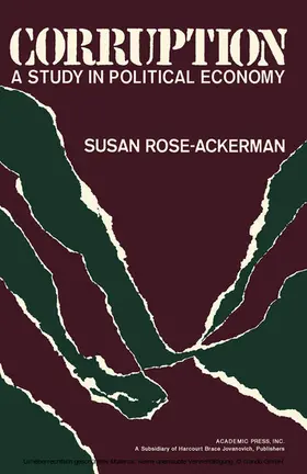 Rose-Ackerman |  Corruption | eBook | Sack Fachmedien