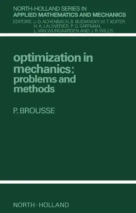 Brousse / Achenbach |  Optimization in Mechanics | eBook | Sack Fachmedien