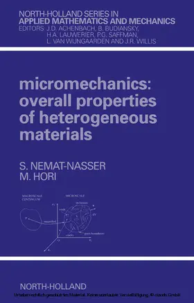 Nemat-Nasser / Hori / Achenbach |  Micromechanics | eBook | Sack Fachmedien