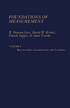 Luce |  Foundations of Measurement | eBook | Sack Fachmedien