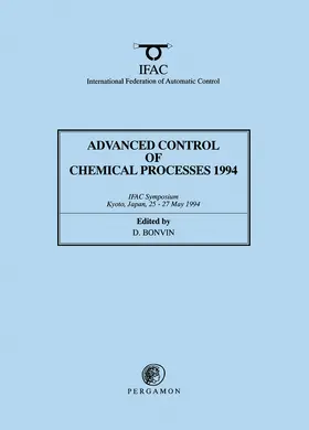 Bonvin |  Advanced Control of Chemical Processes 1994 | eBook | Sack Fachmedien