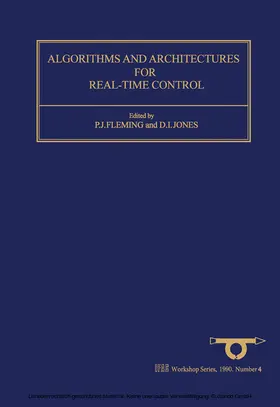 Fleming / Jones |  Algorithms and Architectures for Real-Time Control 1991 | eBook | Sack Fachmedien