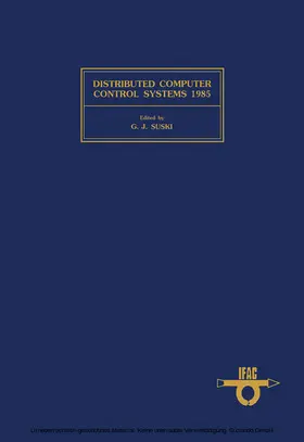 Suski |  Distributed Computer Control Systems 1985 | eBook | Sack Fachmedien