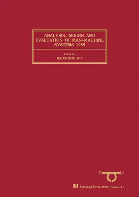 Hu |  Analysis, Design and Evaluation of Man-Machine Systems 1989 | eBook | Sack Fachmedien