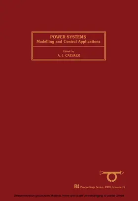 Calvaer |  Power Systems: Modelling and Control Applications | eBook | Sack Fachmedien