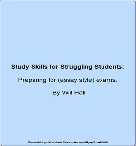 Hall |  Study Skills for Struggling Students | eBook | Sack Fachmedien