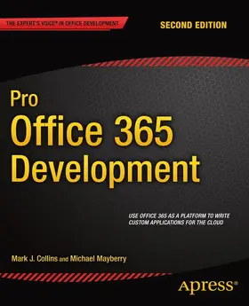 Collins / Mayberry |  Pro Office 365 Development | Buch |  Sack Fachmedien