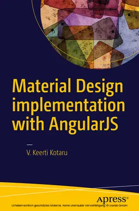 Kotaru |  Material Design Implementation with AngularJS | eBook | Sack Fachmedien