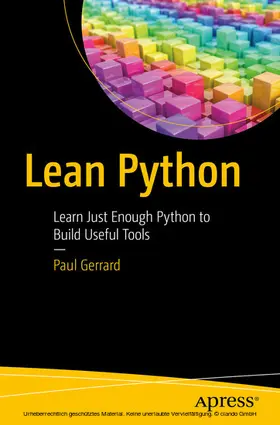 Gerrard |  Lean Python | eBook | Sack Fachmedien