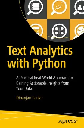 Sarkar |  Text Analytics with Python | Buch |  Sack Fachmedien